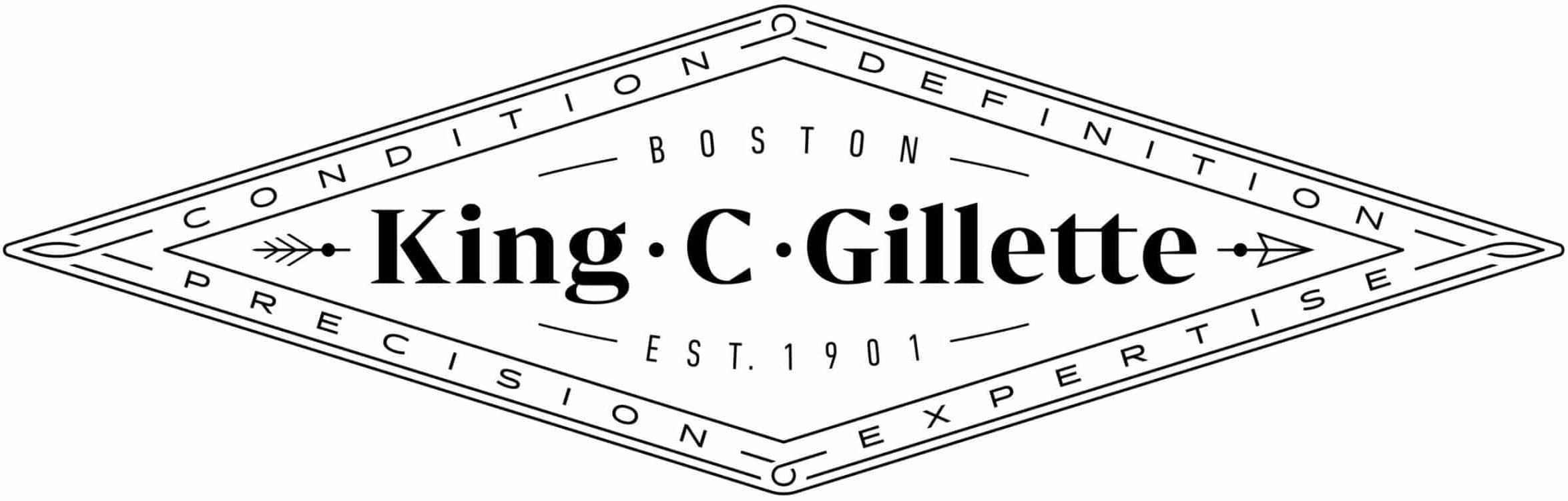 king c gillette logo